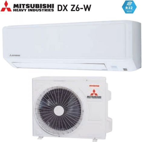 Climatizzatore Condizionatore Mitsubishi Heavy Industries DC Inverter 9000 Btu DXK09Z6-W Gas R-32
