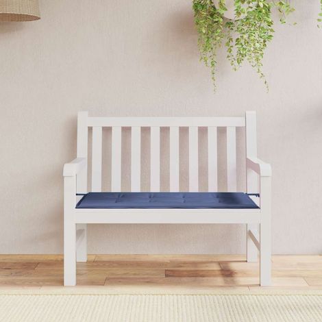 Gartenbank-Auflage Marineblau 100x50x4 cm Oxford-Gewebe