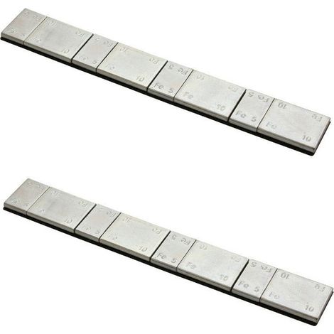 Cyclingcolors – Masse adhésive équilibrage de roue universelle – Lot de 2 autocollants 4x5g + 4x10g – Pour jantes tracteur et remorque