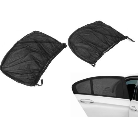 2 pare-soleil de voiture, protection UV, anti-moustiques, moustiquaires pour vitres latérales arrière (pour SUV) (1/5)