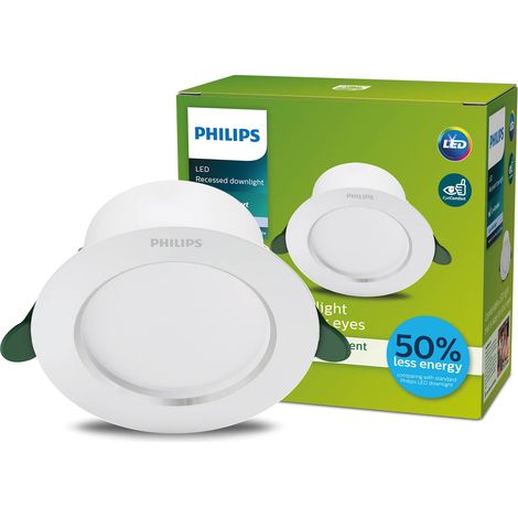 Mauve, Plafonnier LED 12W, Carré, Blanc Chaud 2700K, Blanc (1/5)