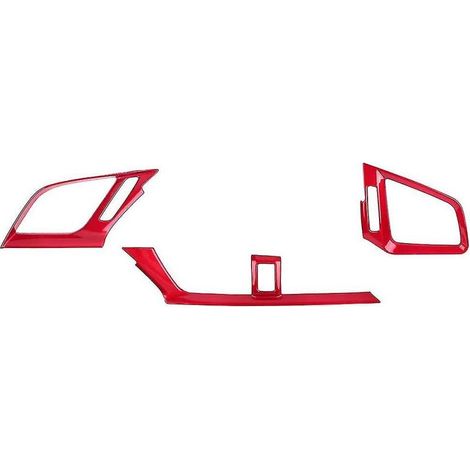 Cache décoratif sortie d'aération pour Honda Civic 10e génération – Accesorio interior, style sportif facile à installer (1/5)