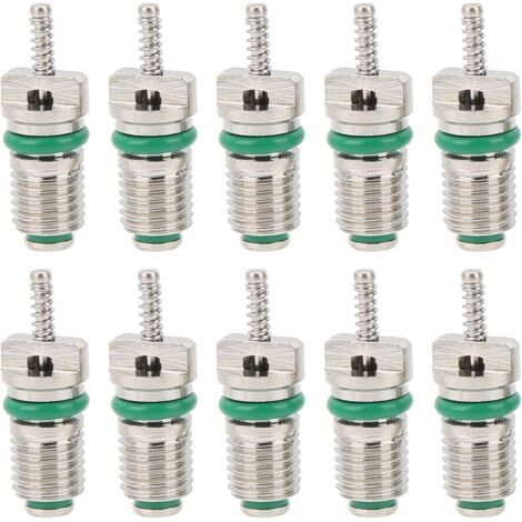 CSPARCV 10-piece air conditioning valve set, R134a automotive air conditioning replacement part, valve set for most vehicles (1/4)