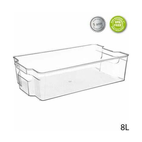 CONTENEDOR REFRIGERADOR 8L organizador plástico (1/3)