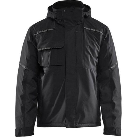 Giacca da lavoro invernale stretch 2D 4881 - Nero XXXL (1/4)