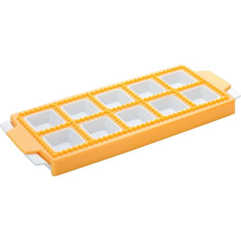 Stampo per 10 ravioli quadrati Tescoma 630877 4 cm