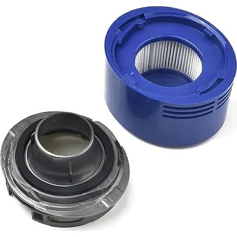 Filtro trasero para el motor de aspiradoras inalámbricas – Compatible con V7 y V8 – 2 piezas con material compuesto neutralizador de olores – Fácil instalación sin herramientas (1/4)