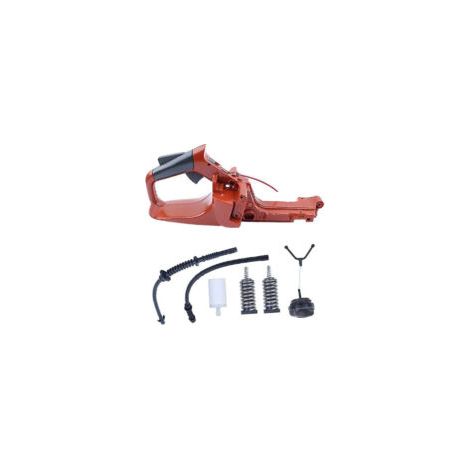 Kit filtro aria per maniglia posteriore del serbatoio carburante per motoseghe Husqvarna 445, 450, 445E e 450E. Sostituisce il codice ricambio 525862104. - Crezuo (1/4)