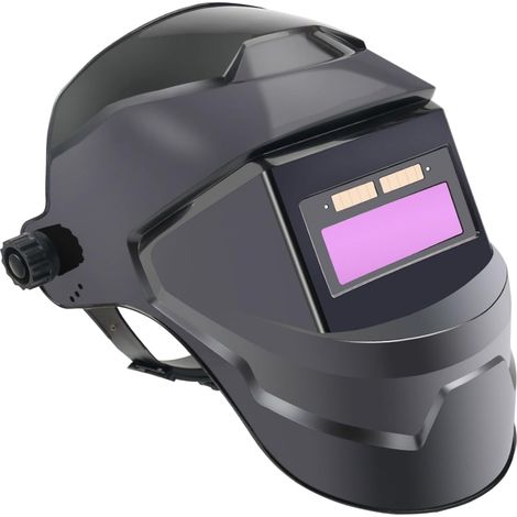 Casque de soudage solaire à obscurcissement automatique - Grande zone de vision pour un soudage confortable (1/5)