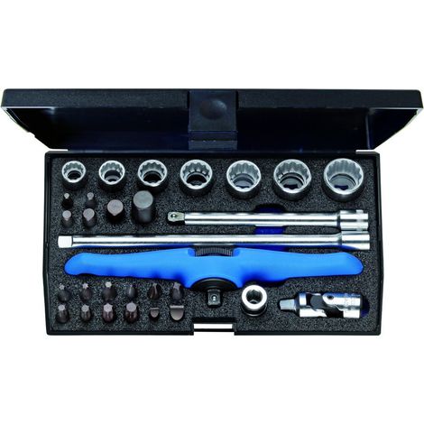 GEDORE 2190281 - Trousse à outils 1/4" pour moto, 30 pcs , D 20 MOT (1/5)