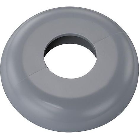 Rosace double type Mailand gris fenêtre - similaire RAL 7040 - 15 mm (1/2)