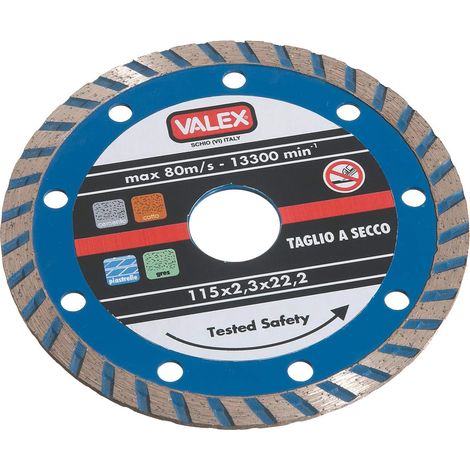 Disco diamantato turbo 115 mm 1464656 VALEX