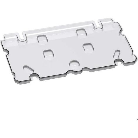 Inserto per cassetta attrezzi tanos 83500890 trasparente 153x257 mm