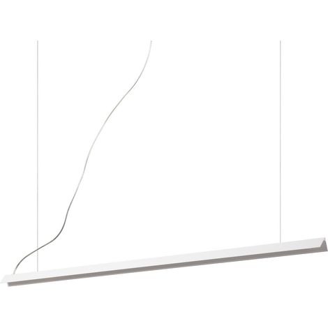 Ideal Lux V-LINE Integrierte LED-Pendel-Deckenleuchte Weiß 3000K
