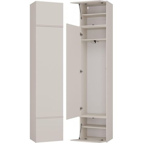 Armadio, cashmere / beige, 50 x 238 x 35 cm