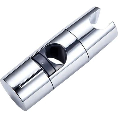 1 support de pommeau de douche, réglable en hauteur, fixation universelle sur barre verticale, compatible colonne de douche, pour salle de bain (1/5)