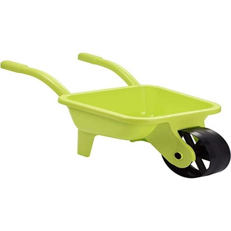 1 - Brouette - Jouet De Jardinage - Pour Transport De Terre Et Outils - Activité Plein Air Enfant - Couleur Assortie - 45x41cm