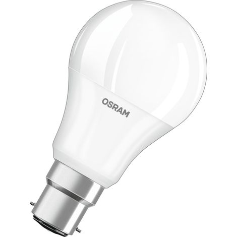 Osram – Ampoule LED B22d 9,5W 2700K – Remplacement 60W – Éclairage décoratif – Durée de vie jusqu'à 15000h – Lot de 3 (1/10)