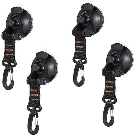 4pcs Suction Cup Anchor, Anchor Suction Cups, Heavy Duty Suction Cup Anchor With Lashing Hook Fixing, Suction Cup Awning (1/5)