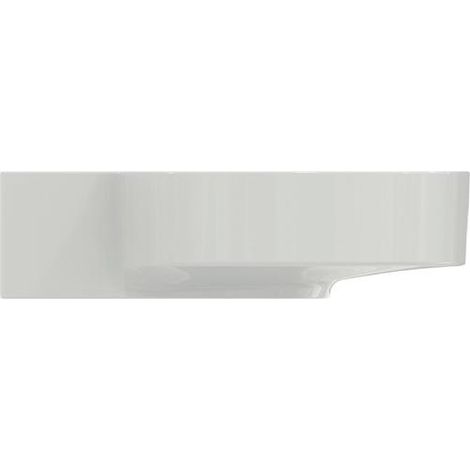 LAVABO Linda-X 3 trous avec ou sans vidage, 750x500x135 mm, poli, blanc