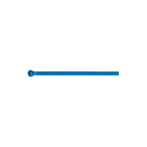 Serre-câbles Thomas & Betts 137mm x 3,6 mm Bleu en Nylon 66 ( Prix pour Paquet de 1000 )