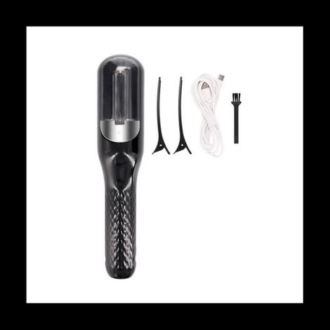 Tondeuse Pour Pointes Fourchues - Sans Fil - Batterie Lithium 500 mAh - Puissance 3 W - Noir - 1 Pièce (1/4)