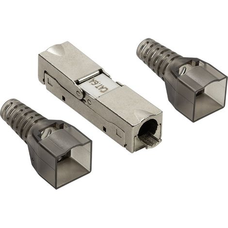 Connecteur de câble blindé Cat.6A 22-26AWG LogiLink - Installation sans outil