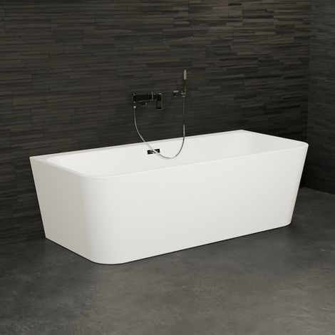 Freistehende Badewanne  Mint 160 weiß  160 x75 x57 cm, by SPALINA (1/5)