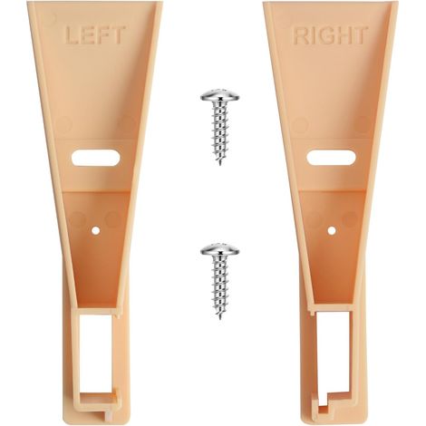 Lot de 2 Supports Montage Glissière Tiroir (1/5)