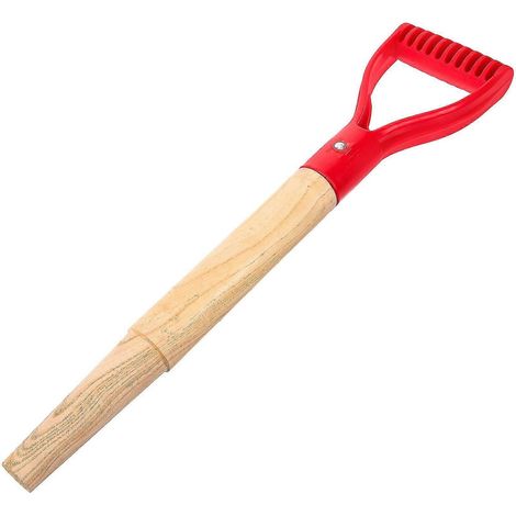 Manche de bêche en bois – 46 x 10 x 4 cm – Manche outil jardinage (1/2)