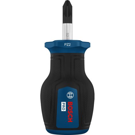 Bosch PRO Hand Tool - Screwdriver PRO Stubby Screwdriver PZ2 x 25 mm 1600A039TK (1/5)
