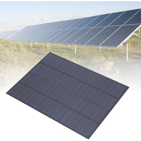 Panneau solaire 5.5V 0.5W pour projets DIY, chargeur écologique 76x60mm en PET laminé (1/5)