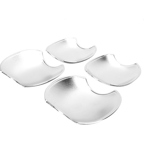 4-teilige ABS-Matt-Seitentürgriffschalen-Abdeckungen, passend für Harrier Venza XU80 2020–2021 (1/5)