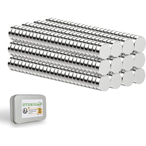 300 Pièces Petits Aimants Puissants en Néodyme 3x1mm (1/5)