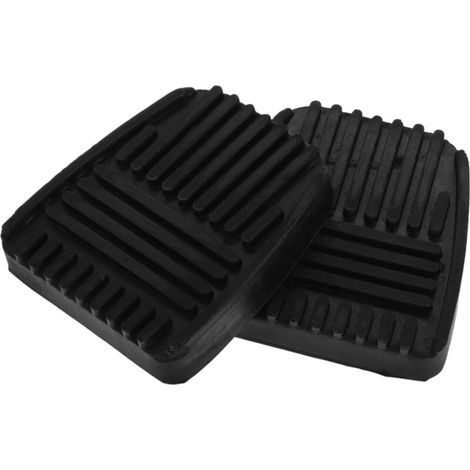 Juego de 2 piezas de fundas antideslizantes de goma para los pedales de freno y alfombrillas para los pedales de freno y embrague, aptas para Toyota RAV4, Land Cruiser, Camry y Celica (modelo 31321-14 (1/4)