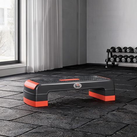 Stepper aérobic en plastique réglable de 10 à 20 cm en kunststoff (1/5)