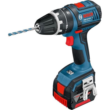 TRAPANO AVVITATORE GSB 14,4 V-LI + 2 BATT. + ACC.
