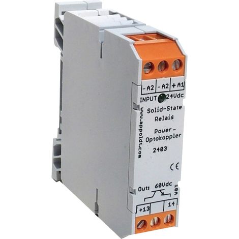 Appoldt POK 100V/10A Halbleiterrelais Nennspannung: 24 V/DC Schaltstrom (max.): 10 A   1 St.