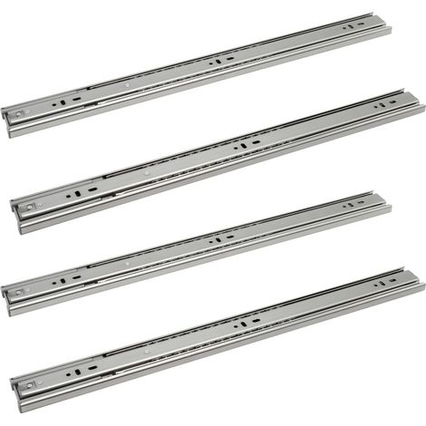 SWANEW Guide per cassetti Guide per carichi pesanti con chiusura morbida ad estrazione totale 45 mm Guide da 450 mm 20 pezzi (1/5)