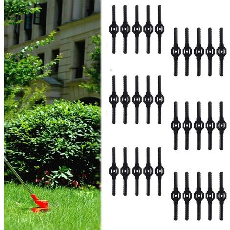 Lame de rechange en métal pour débroussailleuse sans fil, pour débroussailleuse de jardin ne contient que 30 lames, pour accessoires de débroussailleuse de jardin H153 (1/4)