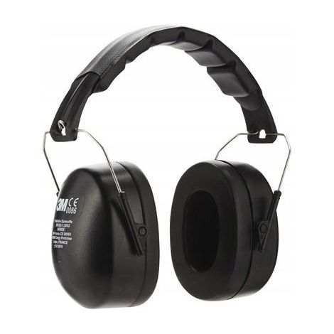 Protezione uditiva 3M casco pieghevole nero 30 decibel