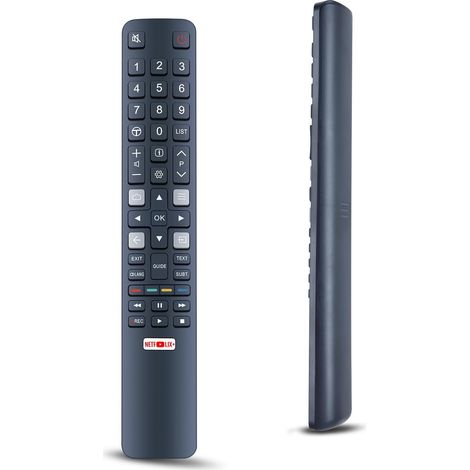 RC802N RC802N YNI1 Télécommande de rechange pour TCL Smart TV, pour télécommande TCL Smart TV (1/5)
