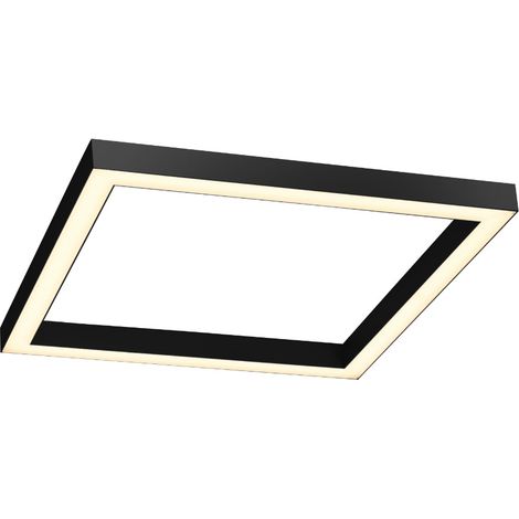 Plafoniera LED quadrata 55cm 29W antracite Pure-Lines Neuhaus