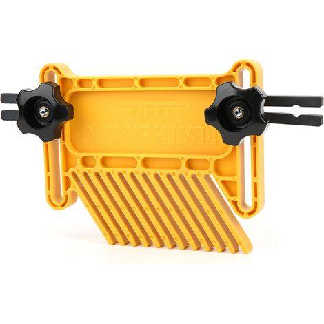 Ensemble de 2 outils à main pour le travail du bois, comprenant un guide de coupe, une table de défonceuse et une scie. (1/5)