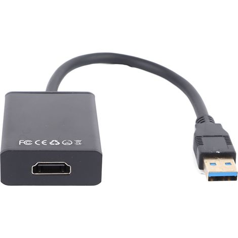 Adaptateur USB
3.0 vers interface multimédia HD prenant en charge la résolution 1080p câble USB
3.0 multi-écrans sans pilote pour téléviseurs et ordinateurs portables