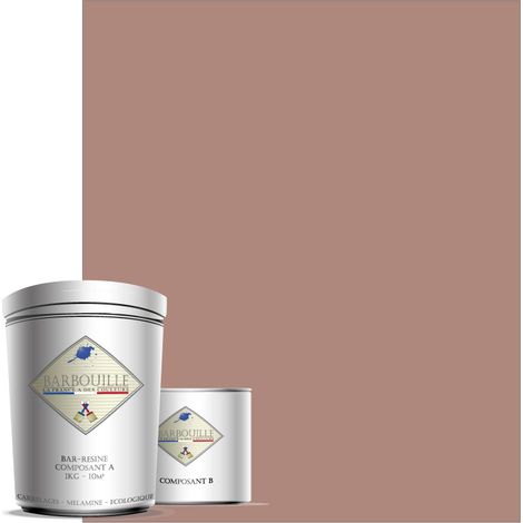 Peinture résine époxy 0,75L MAT 10m² Vieux Rose En voiture Simone (1/3)