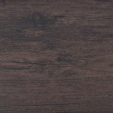 vidaXL Planches de sol Marron foncé 5,02 m² 36 pièces PVC