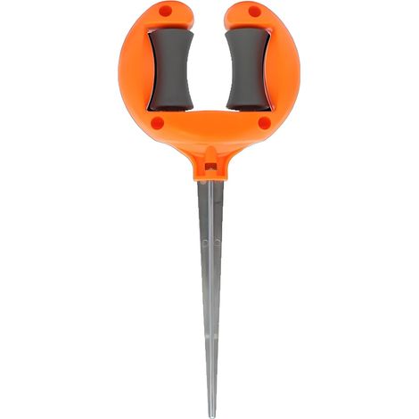 Guide de tuyau d'arrosage en fer pour tuyau d'arrosage - Positionnement - Rouleau à tête pointue - Accessoires d'organisation d'irrigation (1/4)