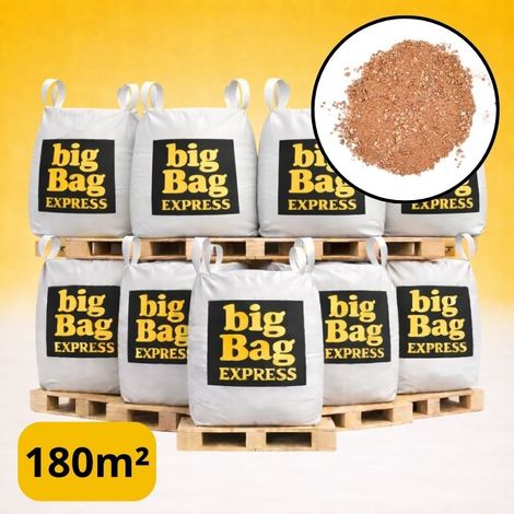 PACK 9 X BIG BAG de +/- 1,5T ≃ 180M² Sable Stabilisé Rose de Provence pour Terrain de Pétanque Ø 0/4 mm - Livraison PREMIUM (1/5)