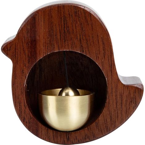 Éolien Magnétique Bois Forme Oiseau Décoration Porte Maison Cloche à Vent Ornement Intérieur Extérieur (1/5)